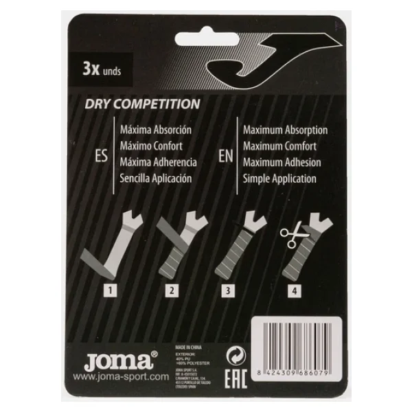 Joma Sarı Tenis Overgrip 3'lü - Görsel 4
