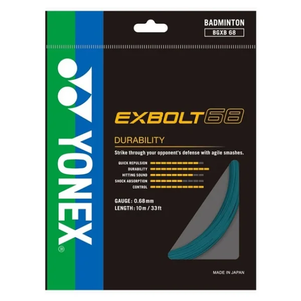 Yonex Exbolt 68 Badminton Kordajı 0.68 Mm / 10 M - Turkuaz - Görsel 3
