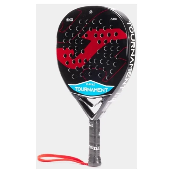 Joma Padel Tournament Flex, Siyah Kırmızı - Görsel 6