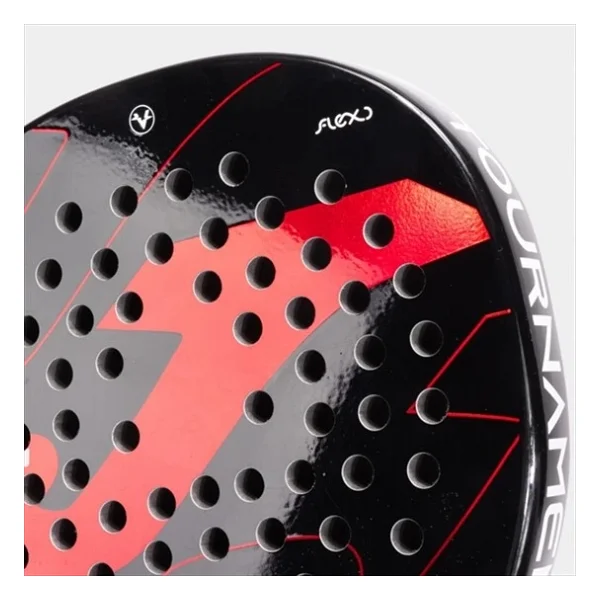 Joma Padel Tournament Flex, Siyah Kırmızı - Görsel 9