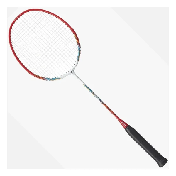 Yonex Muscle Power 2 Kordajlı U Ort. 105g G4 Badminton Raketi - Beyaz Kırmızı - Görsel 3