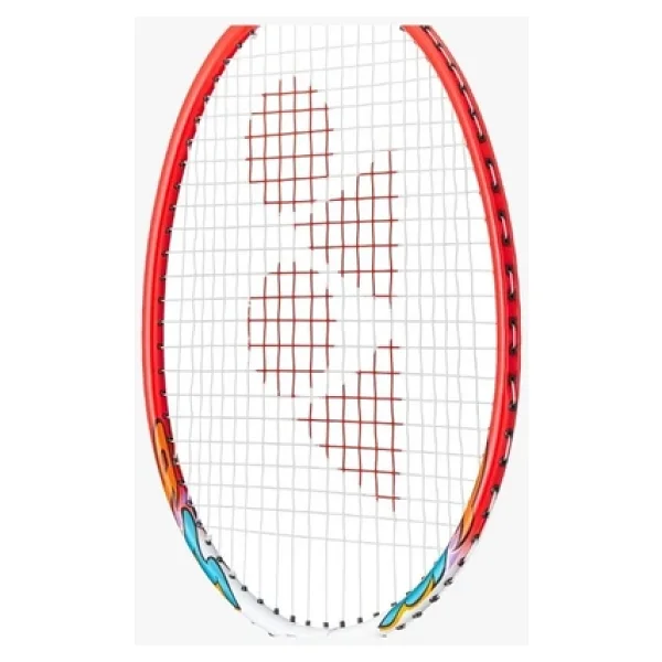 Yonex Muscle Power 2 Kordajlı U Ort. 105g G4 Badminton Raketi - Beyaz Kırmızı - Görsel 6