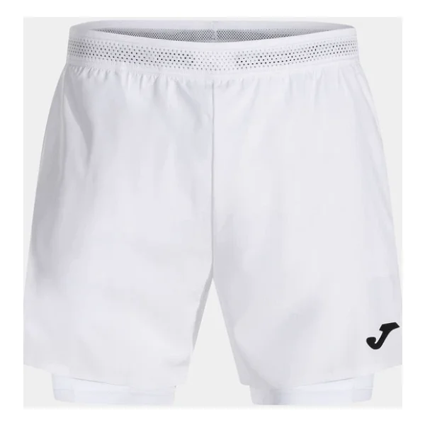 Joma 104441.200 Smash Erkek Tenis & Padel Şortu - Beyaz - Görsel 3