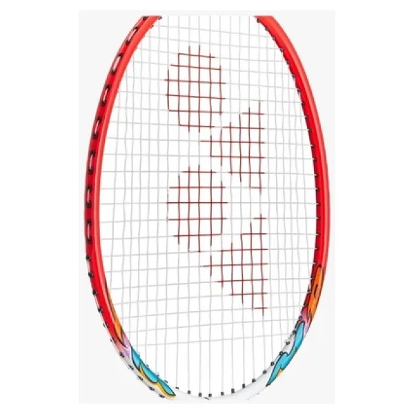 Yonex Muscle Power 2 Kordajlı U Ort. 105g G4 Badminton Raketi - Beyaz Kırmızı - Görsel 7