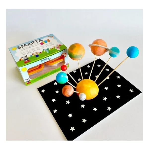 Smarta Kids 70 Gr Neon Yeşil Modelleme Hamuru - Görsel 6