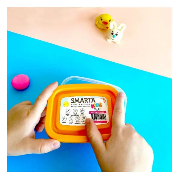 Smarta Kids 70 Gr Yeşil Modelleme Hamuru - Görsel 5