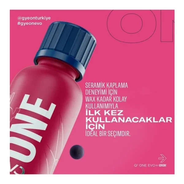 Gyeon Q2 One Evo Light Box Araç Seramik Kaplama - 30 Ml - 9h Oto Boya Koruma-Su İtici - Görsel 4