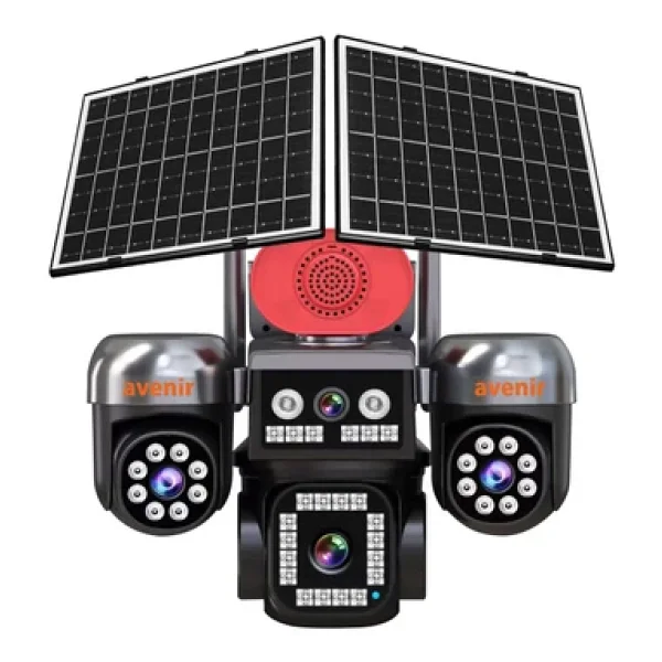Avenir Av-S446 Speed Dome 12 Mp Solar Gece Görüşlü Güvenlik Kamerası - Görsel 3