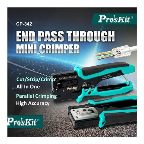 Proskit Cp-342 Mini Modüler Sıkma Pensesi - Görsel 7