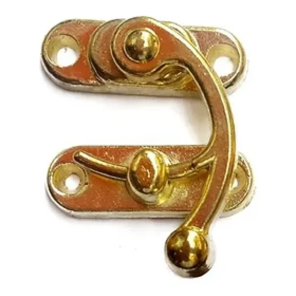 Yay Gözü, Ahşap Kutu Klipsi - Minik 20x24 Mm, Sarı, 1 Adet - Görsel 5
