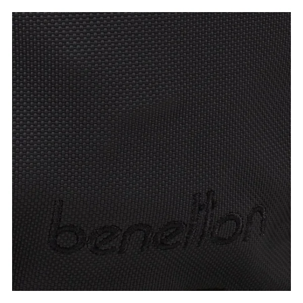 Benetton Siyah Nano Kadın Spor Çapraz Askılı El Çantası Bnt 1625 - Görsel 4
