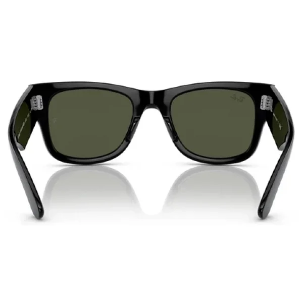 Ray-Ban Mega Wayfarer 0840s 901/31 Black-Green Güneş Gözlüğü - Görsel 5