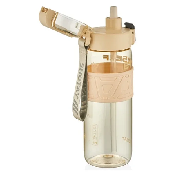 Shotay St-7512 700ml Krem Pipetli Tritan Matara - Görsel 4