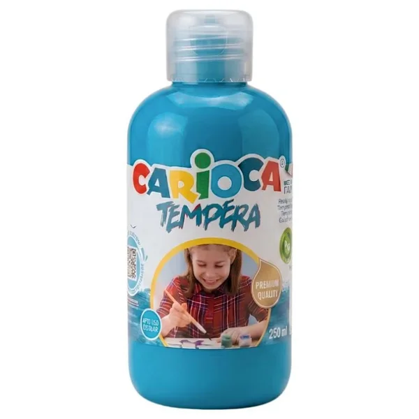 Carioca Süper Yıkanabilir 250 Ml Mavi Tempera Boyası - Görsel 4