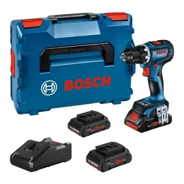Bosch Gsr 18v-65 Üç Akülü 4 Ah Vidalama Makinesi - Görsel 7