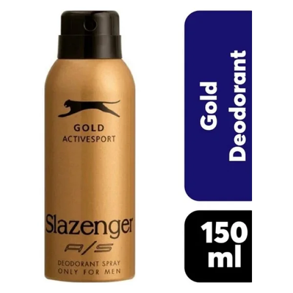 Slazenger Active Sport Erkek Gold Deodorant - Görsel 5