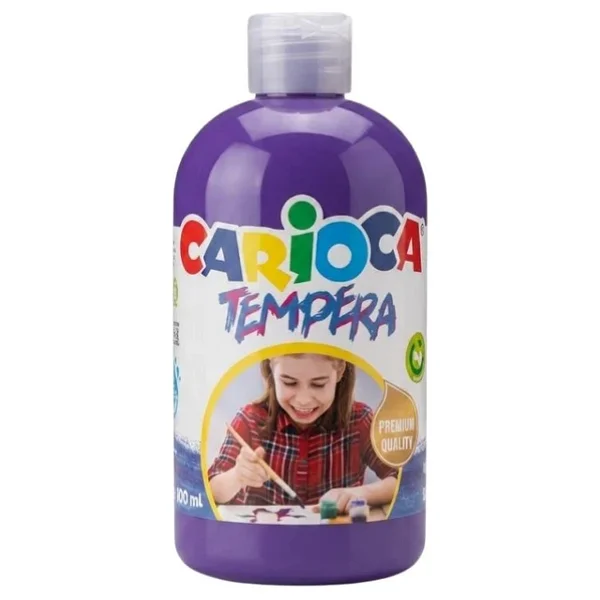 Carioca Süper Yıkanabilir 500 Ml Mor Tempera Boyası - Görsel 4