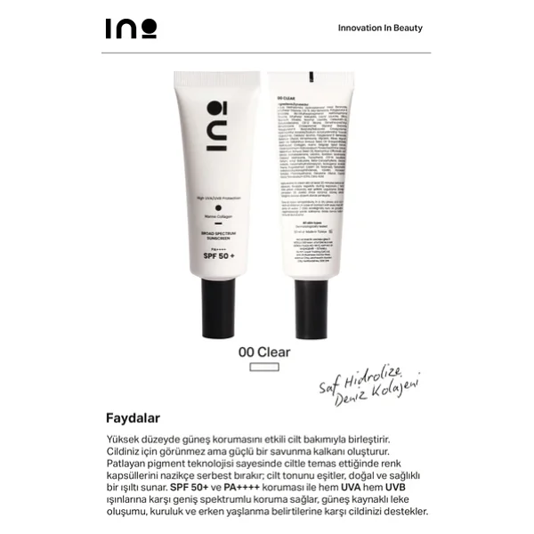 İnobeauty Hibiscus Stick Ruj & Allık 4,5gr + Nemlendirici Güneş Kremi Spf+50 00 Clear + Makyaj Çantası - Görsel 7