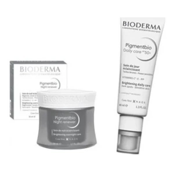 Bioderma Pigmentbio Daily Care Spf50 40 Ml+Bioderma Pigmentbio Night Renewer 50 Ml - Görsel 3