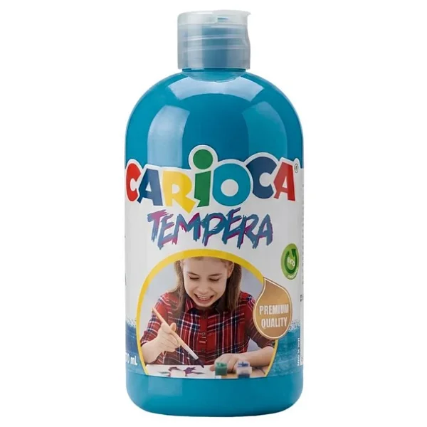 Carioca Süper Yıkanabilir 500 Ml Mavi Tempera Boyası - Görsel 4