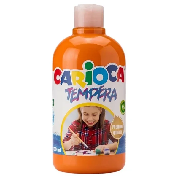 Carioca Süper Yıkanabilir 500 Ml Turuncu Tempera Boyası - Görsel 4