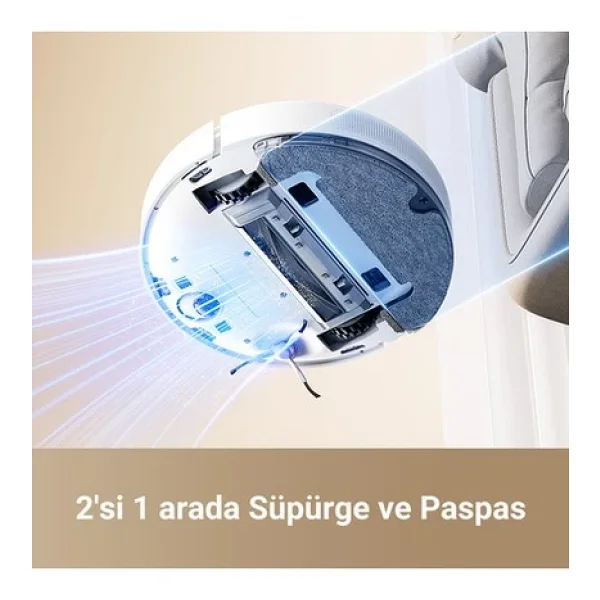 Dreame D10 Plus Gen 2 Çöp İstasyonlu Akıllı Robot Süpürge - Görsel 7
