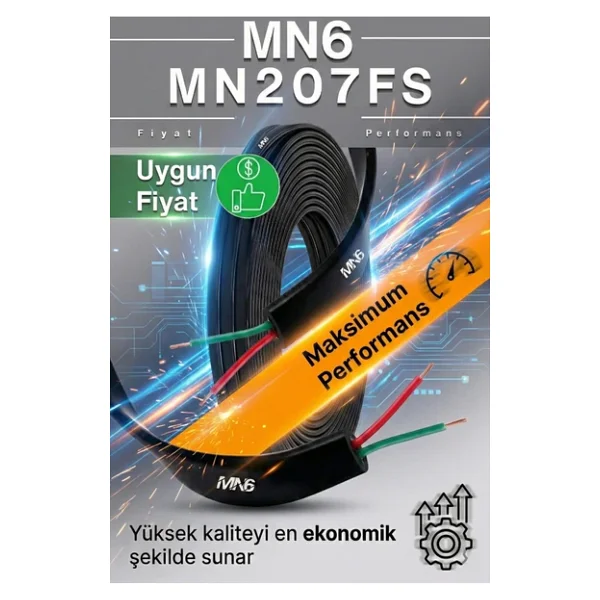 Mn6 Mn207fs Telefon Hat Kablosu 40 Metre/2 Telli-Flat-Rj11 Kablo/Kutu-Modem Dsl Adsl Vdsl Kablosu - Görsel 2