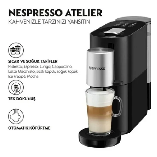 Nespresso Atelier S85 Kapsüllü Kahve Makinesi - Görsel 2