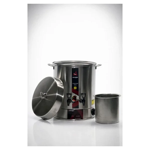 Armağan 250 Bardak Çay Otomatı Elektrikli Semaver Çay Makinesi Çift Musluk 2500w - Görsel 6