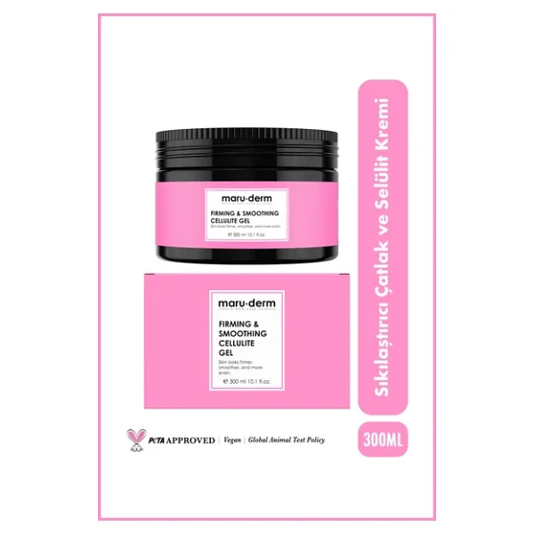 Maru.Derm Sıkılaştırıcı Çatlak Ve Selülit Kremi 300 Ml - Görsel 4