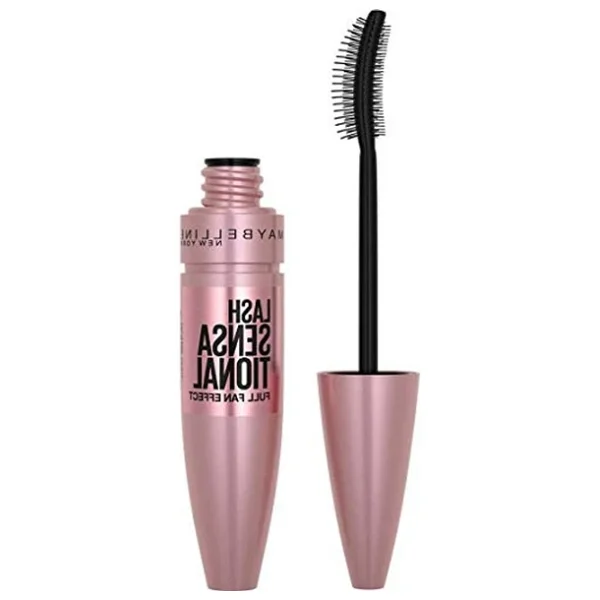 Maybelline New York Lash Sensational Yelpaze Etkili Intense Black Maskara - Ekstra Siyah 9.5 Ml & Mini Super Stay Matte Ink Likit Mat Ruj 20 Pioneer Makyaj Seti - Görsel 2
