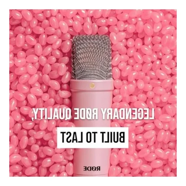 Rode Nt1 Signature Series Pembe Condenser Mikrofon - Görsel 5