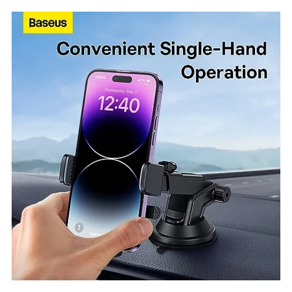 Baseus Ultracontrol Pro Araç Telefon Tutucu - Görsel 5