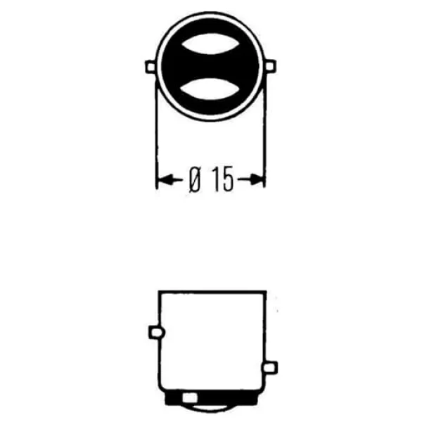 Philips Vision P21/5w Stop Ve Fren Ampulü, 12v Bay15d, 2'li Paket - Görsel 7