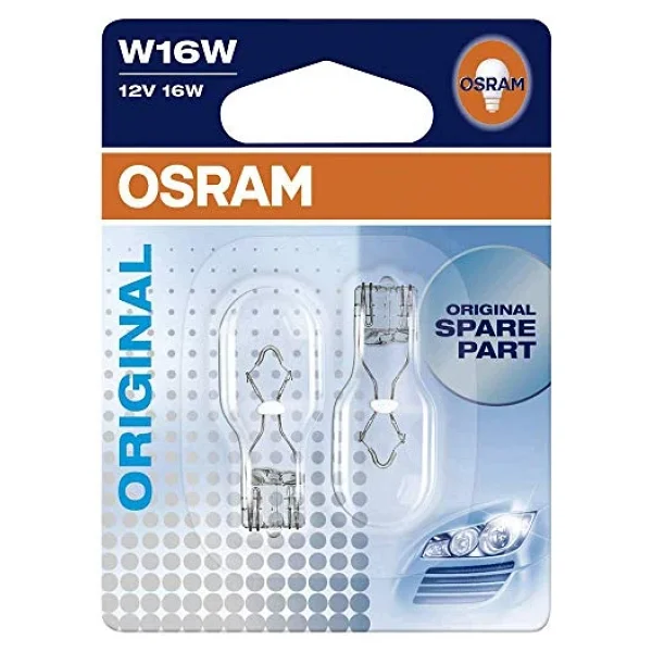 Osram T15 Orijinal 921-02b Osram Lamba W16w, Kuyruk Ampuller, 12v W2.1x9.5d - Görsel 5