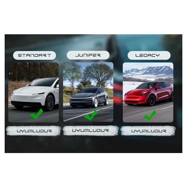 T Parts Tesla Model S X 3 Y Juniper/Standart Uyumlu Lift Takozu Seti, Tesla Model S X 3 Y Lift Takoz Takımı, Takoz, Batarya Koruyucu Lift Takozu Seti Alt Panel Koruma (4 Adet) - Görsel 4