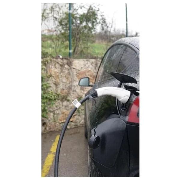 Hims 22kw (32a) Tip 2 Premium Elektrikli Araç Şarj Kablosu 3 Metre - Siyah, Ip54 Suya Dayanıklı, Tüm Elektrikli Araçlarla Uyumlu - Görsel 6