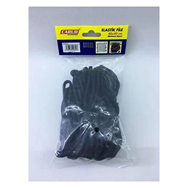 Bagaj Filesi Motosiklet Kask Filesi 40cmx40cm 4mm Depo Filesi Mavi - Görsel 2