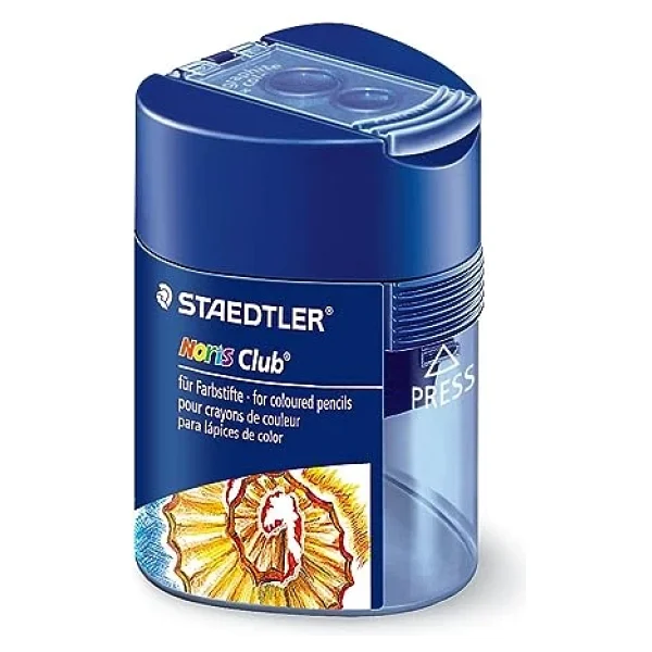 Staedtler Noris Club 512 128 Üçgen Çift Bölmeli Kalemtıraş - Görsel 3