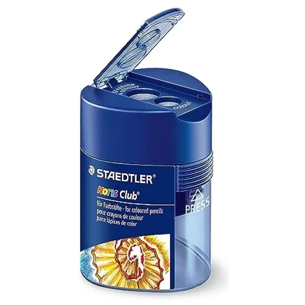 Staedtler Noris Club 512 128 Üçgen Çift Bölmeli Kalemtıraş - Görsel 4