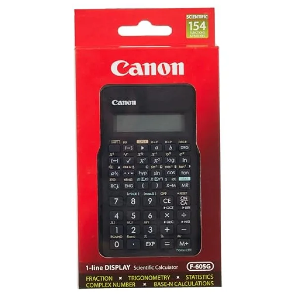 Canon F-605G 12 Haneli Bilimsel Hesap Makinesi - Görsel 8