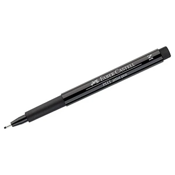 Faber-Castell Pitt Artist Pen, Çizgi Kalınlığı M, Renk 199, Siyah - Görsel 3