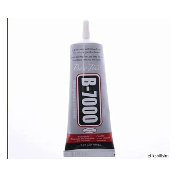 15ml T7000 Cep Telefon Lcd Ekran Kapak Plastik Yapıştırıcı Siyah (368840106) - Görsel 2