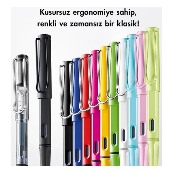 Lamy Safari 3d0-Sg Springgreen Roller Kalem - Görsel 7