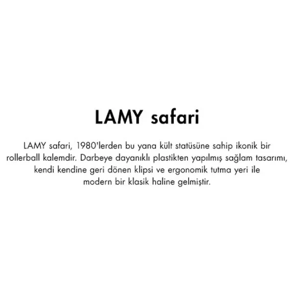 Lamy Safari 3d0-Sg Springgreen Roller Kalem - Görsel 5