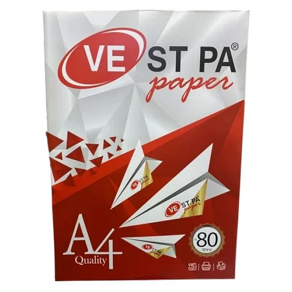Vestpa A4 Fotokopi Kağıdı, 80 Gr/M2, 500 Yaprak, Lazer Ve Inkjet Yazıcı Uyumlu, Yüksek Beyazlık Ve Net Baskı Kalitesi, Çift Taraflı Baskıya Uygun, Ofis Ve Ev Kullanımı Için - Görsel 5