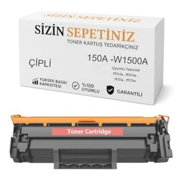 Hp 150a W1500a Muadil Toner - Çipli / Laserjet Mfp M141a /M141w / M111a / M111w Uyumlu - Görsel 4