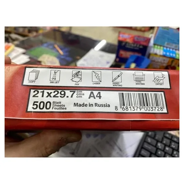 Vestpa A4 Fotokopi Kağıdı, 80 Gr/M2, 500 Yaprak, Lazer Ve Inkjet Yazıcı Uyumlu, Yüksek Beyazlık Ve Net Baskı Kalitesi, Çift Taraflı Baskıya Uygun, Ofis Ve Ev Kullanımı Için - Görsel 6