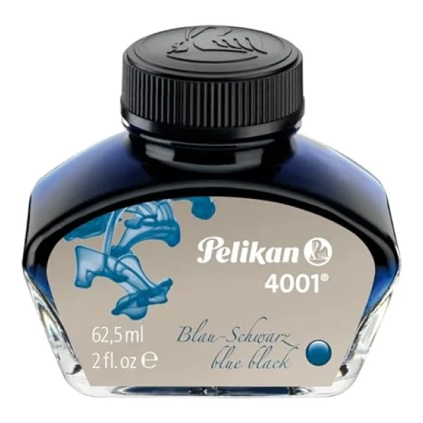 Pelikan Mürekkep Serisi 4001 62,5 ml Mavi Siyah Mürekkep - Görsel 10