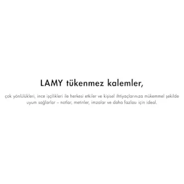 LAMY L262BK Tükenmez Kalem, Yağ Bazlı, Sevo, Siyah - Görsel 5
